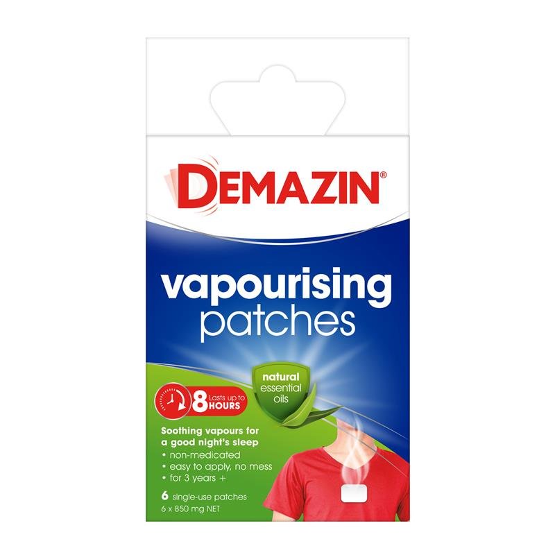 Demazin 舒缓蒸汽贴 6片