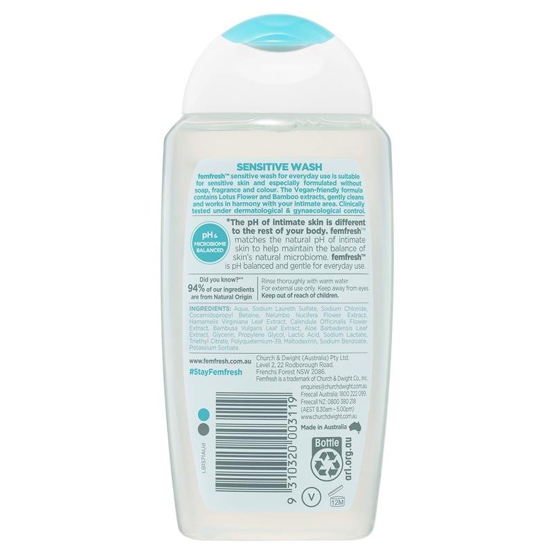 Femfresh 女性护理洗液 敏感型 250ml