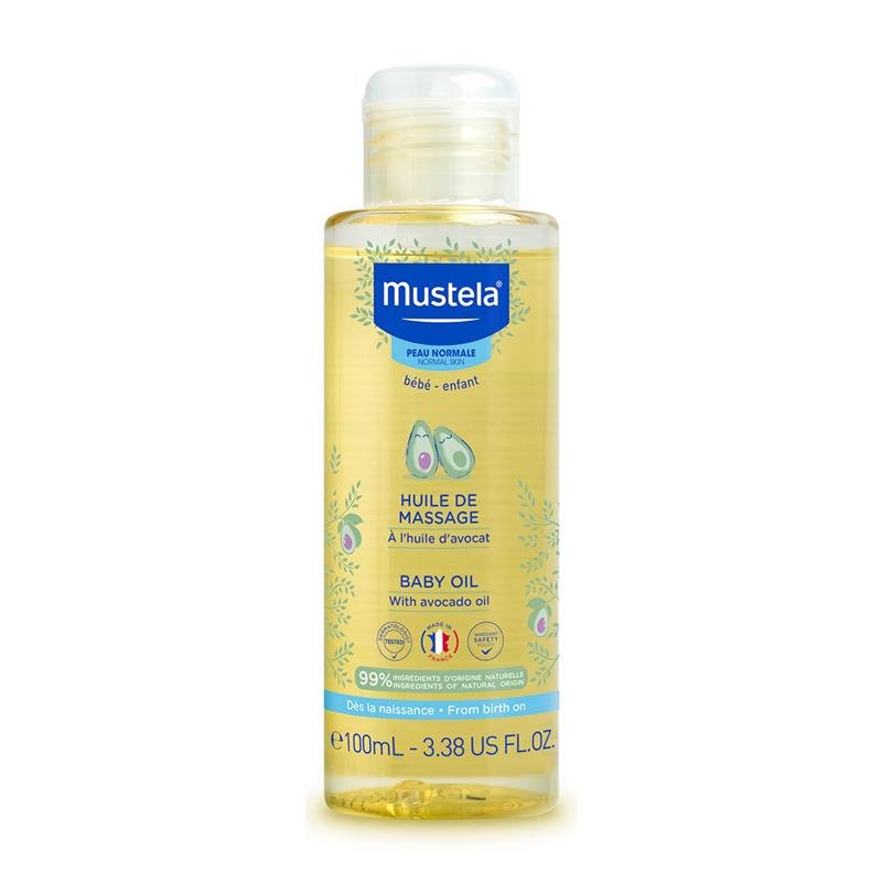 Mustela Baby Massage Oil 100ml