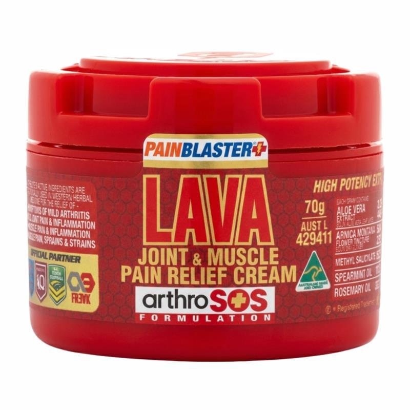 Pain Blaster Lava Joint & Muscle Pain Relief Cream 70g