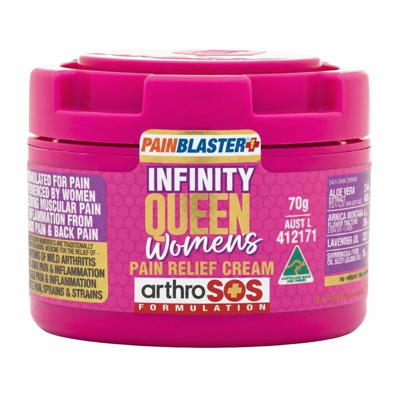 Pain Blaster Infinity Queen Women's Pain Relief Cream 70g