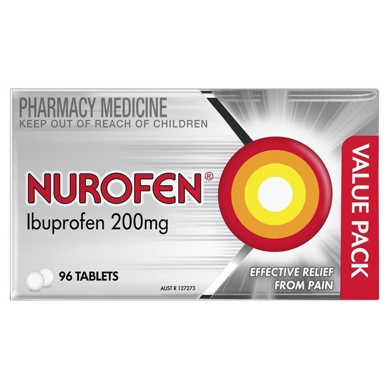 Nurofen 布洛芬止痛片 200mg 96片