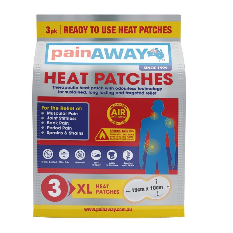 Pain Away 热感贴 加大号XL 3片