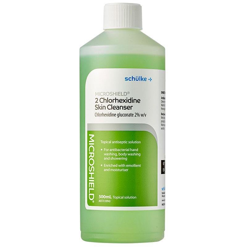Microshield 2 Chlorhexidine Skin Cleanser 500ml