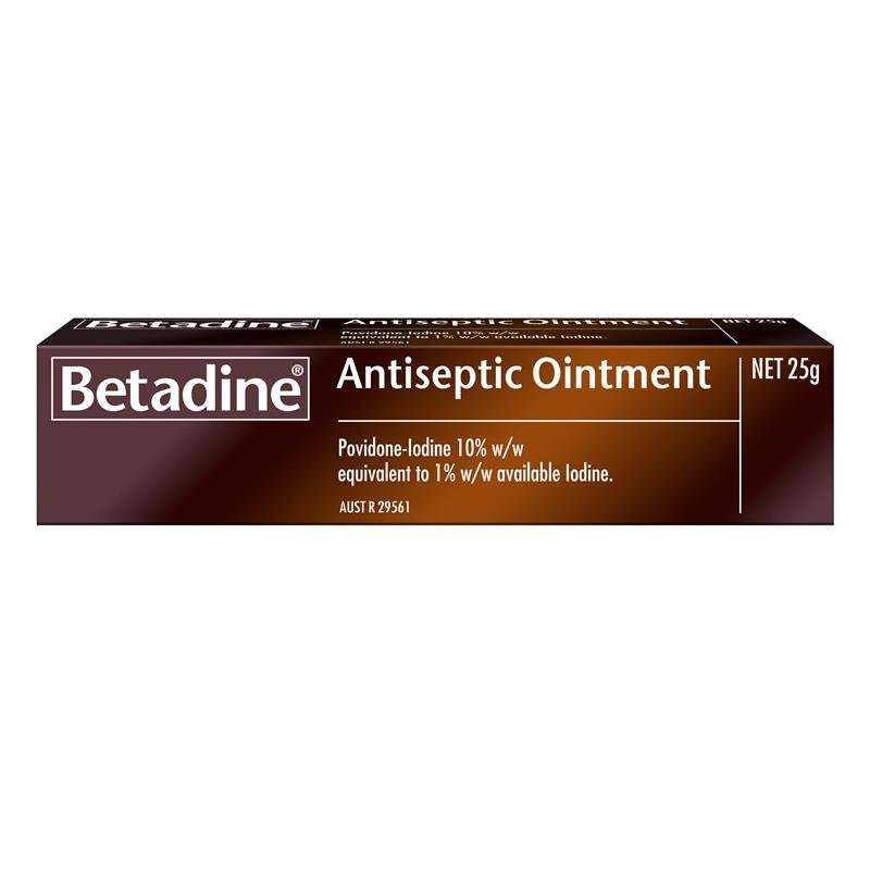 Betadine 抗菌软膏 25g