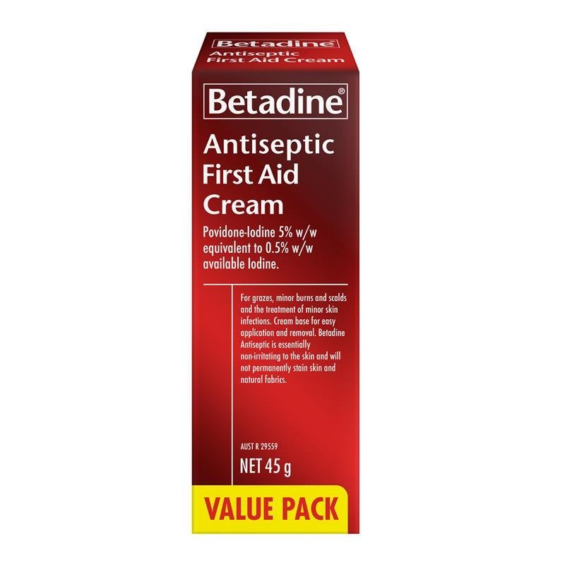Betadine 抗菌急救乳膏 45g