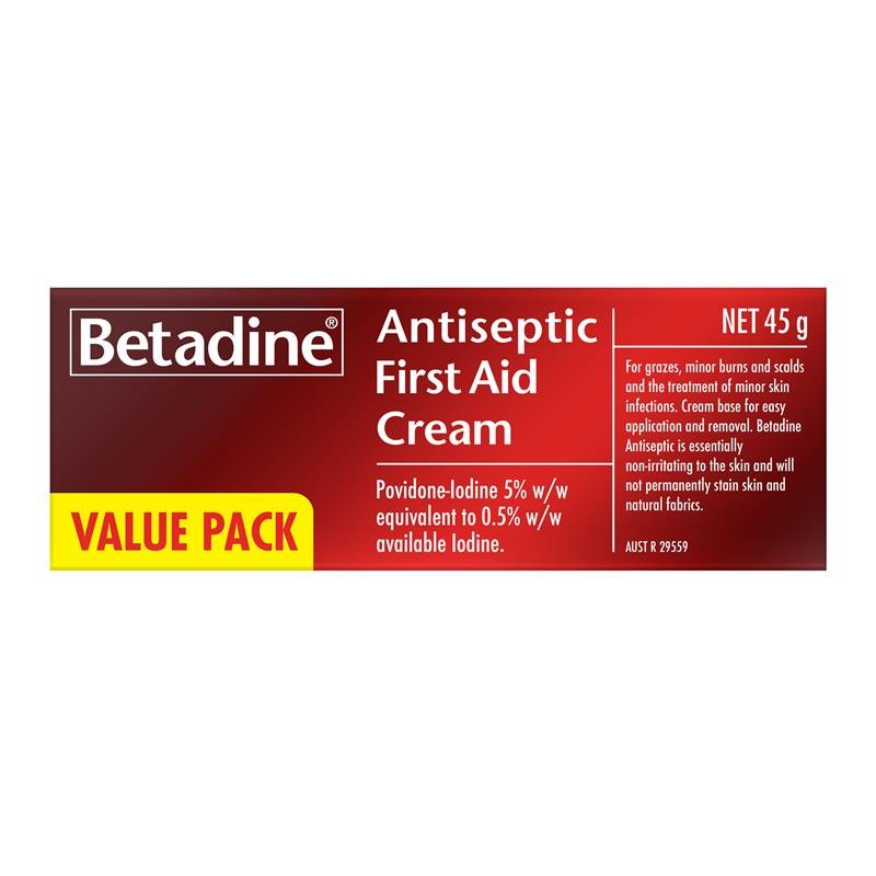 Betadine 抗菌急救乳膏 45g
