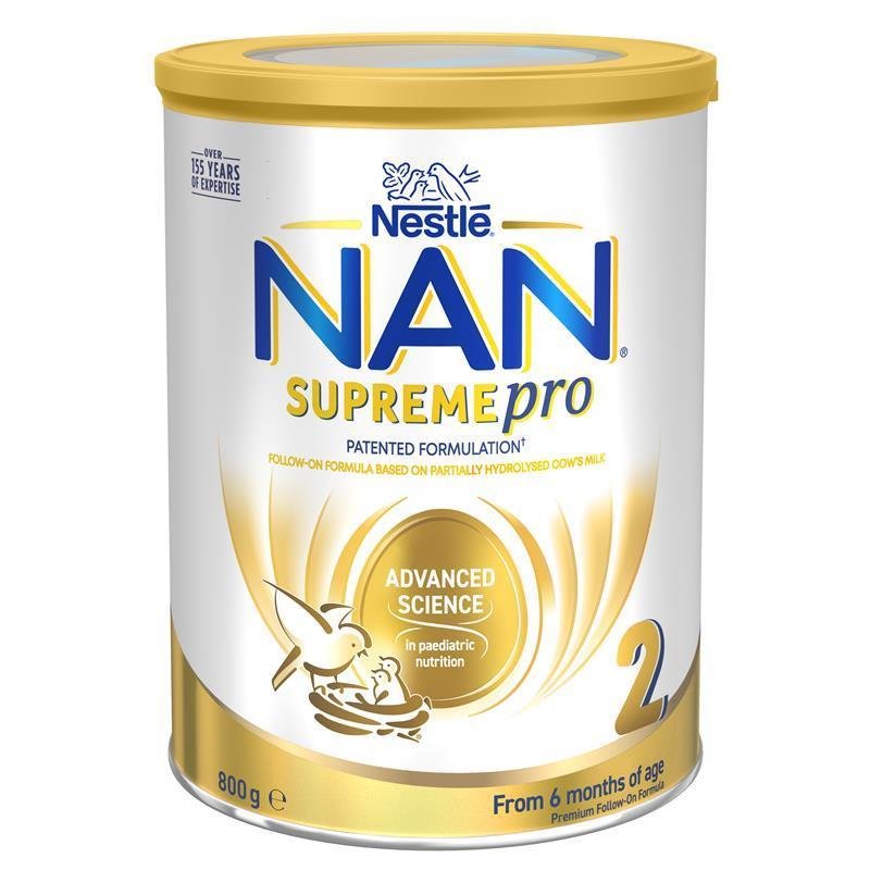 Nestle 雀巢 NAN SUPREMEpro 2段 较大婴儿配方奶粉 6-12月 800g