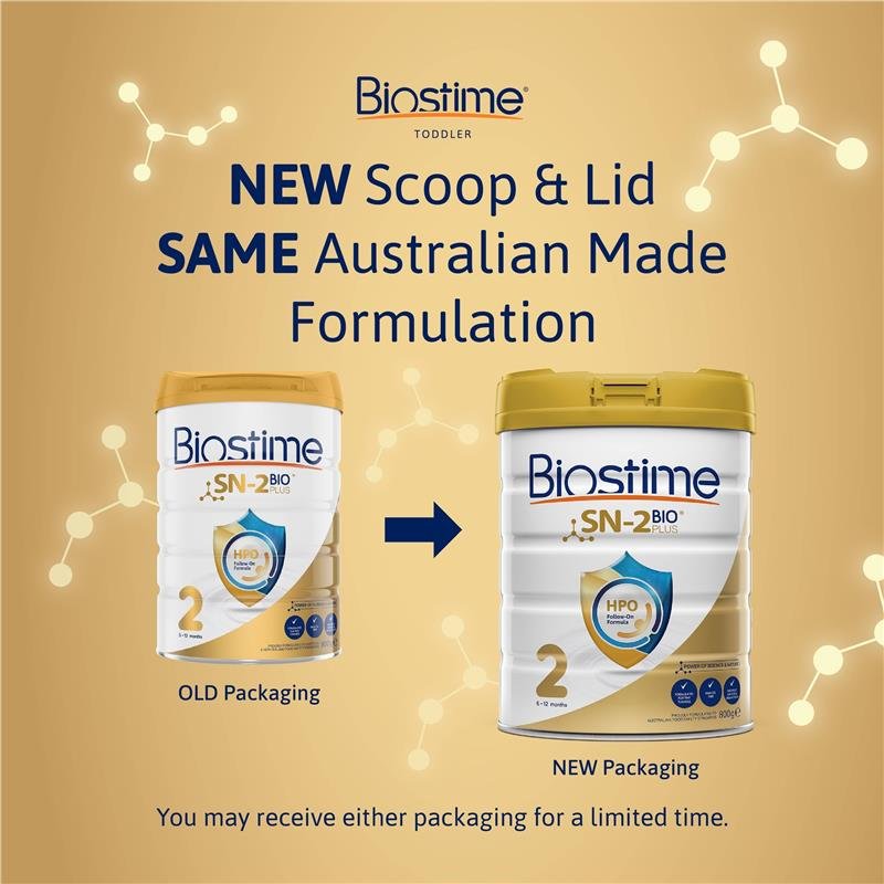Biostime SN-2 BIO PLUS HPO Follow-On Formula Stage 2 800g