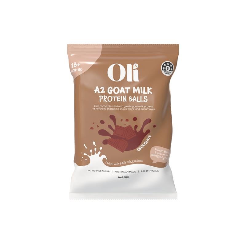 Oli6 A2羊奶蛋白球 巧克力味 50g
