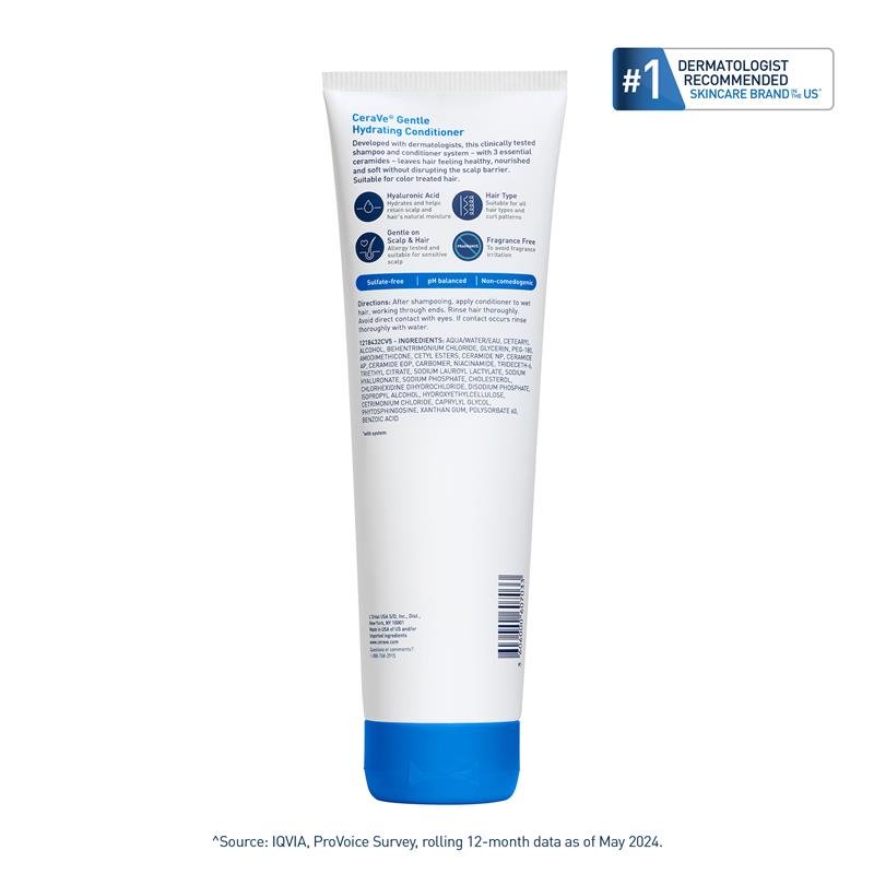 CeraVe 适乐肤 温和保湿护发素 266ml