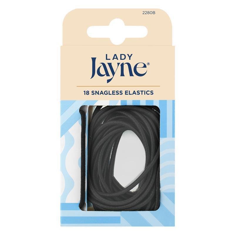 Lady Jayne无痕发圈 黑色 18个装