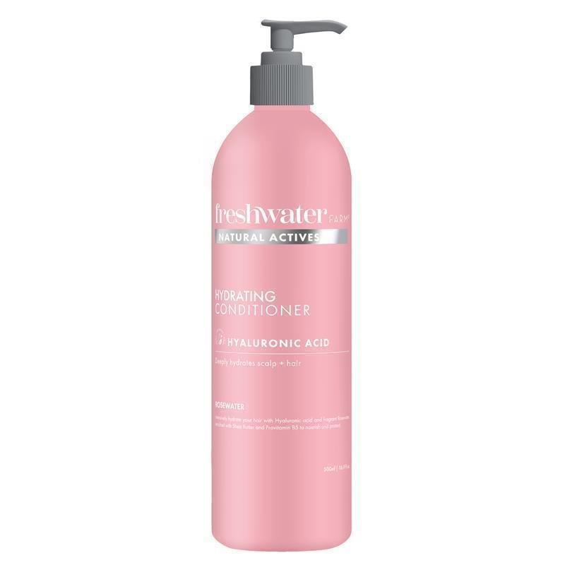 Freshwater Farm 玻尿酸保湿护发素 玫瑰水 500ml