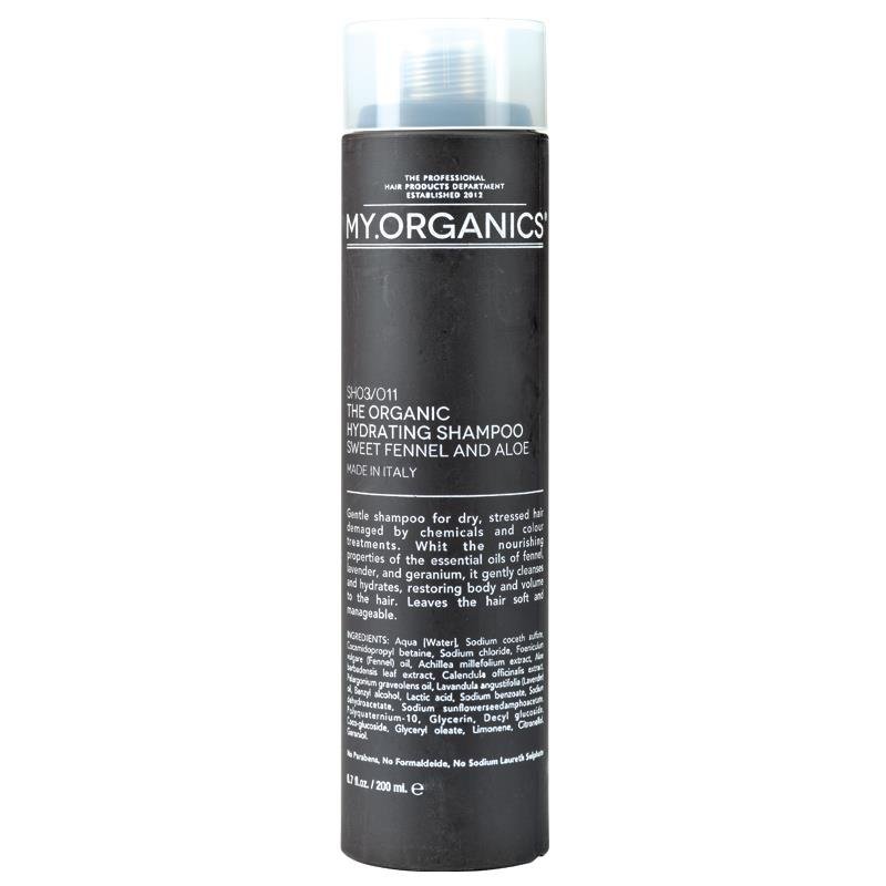My Organics Hydrating Shampoo with Sweet Fennel & Aloe 200ml