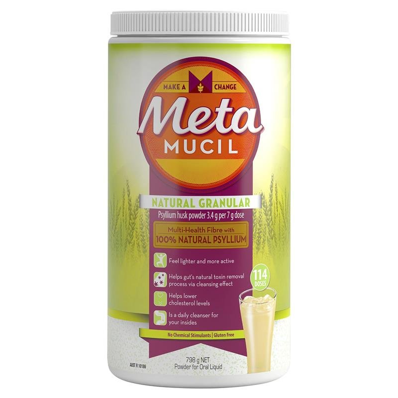 Metamucil 车前子膳食纤维颗粒 原味 114次