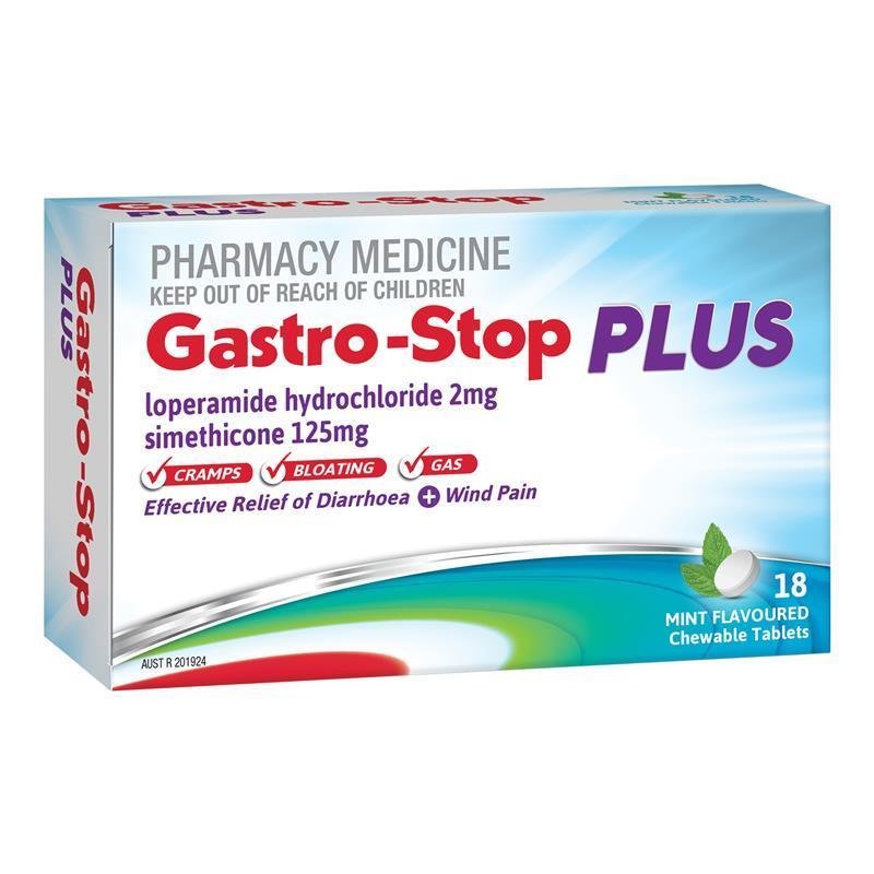 Gastro Stop Plus Chewable 18 Tablets