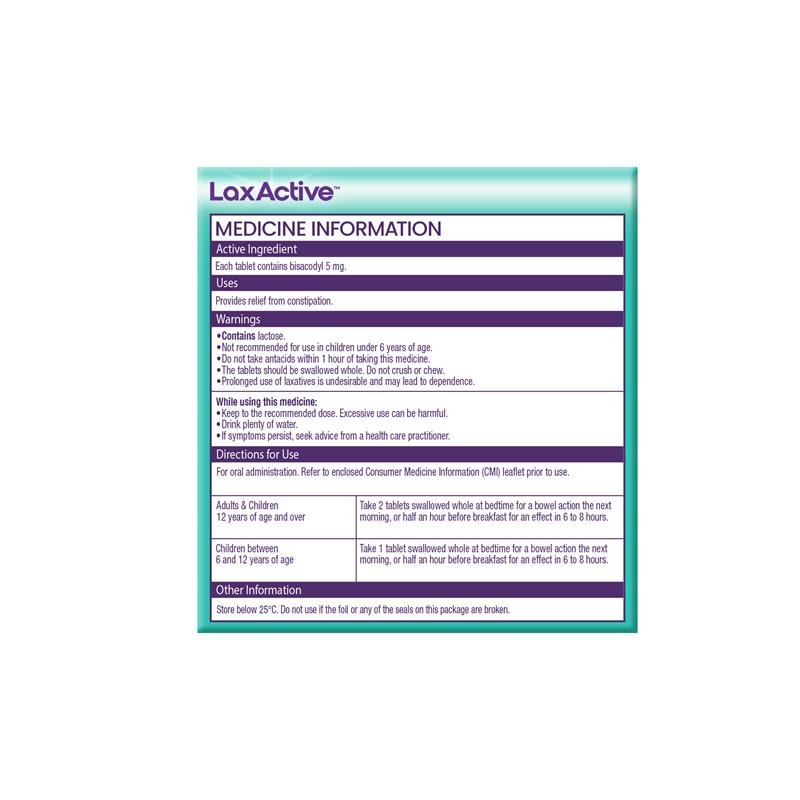LaxActive 200 Tablets