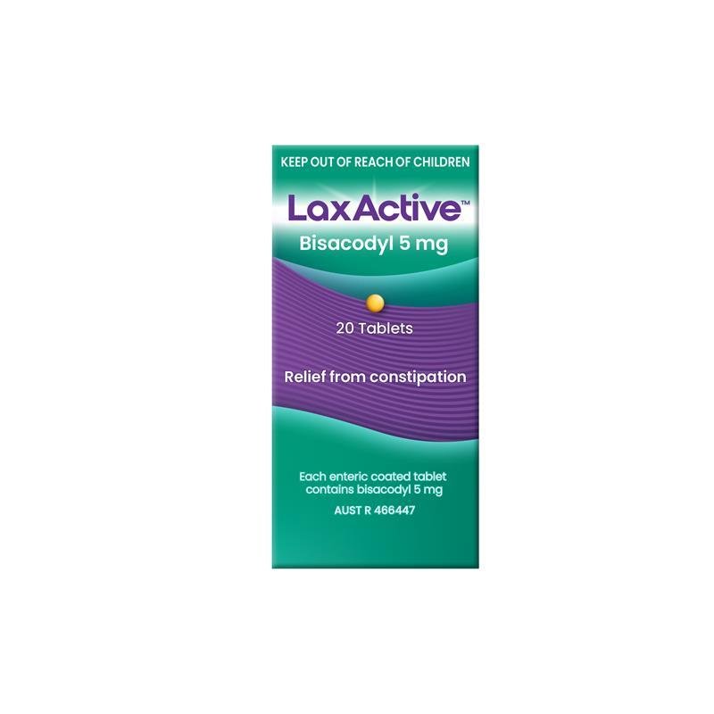 LaxActive 20 Tablets