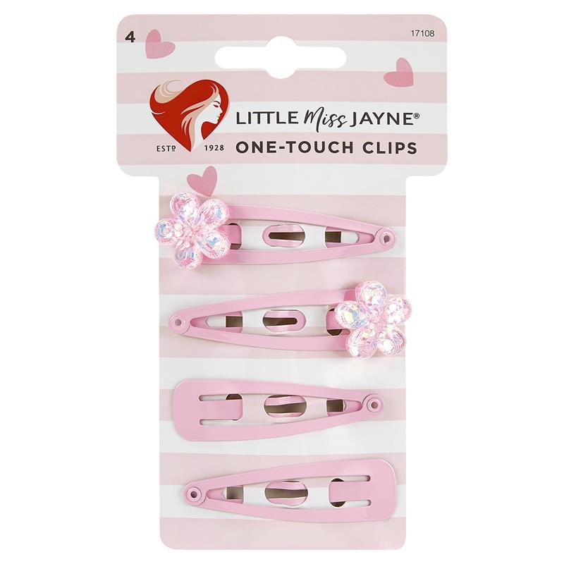 Lady Jayne Little Miss Clips 4 Pack