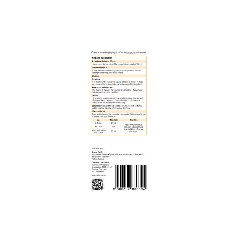 Codral Kids Chesty Cough 200mL