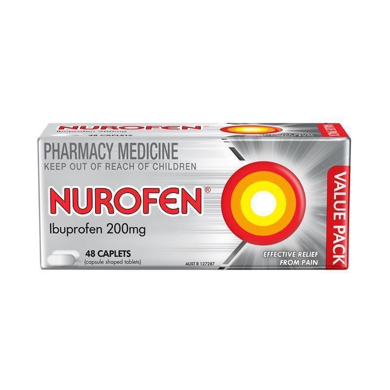 Nurofen 布洛芬止痛消炎片 200mg 48片