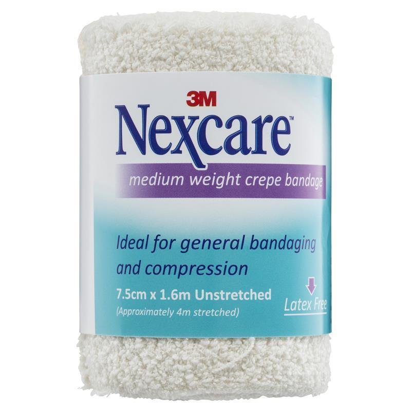 Nexcare 弹力绷带 中号 75mm x 1.6m