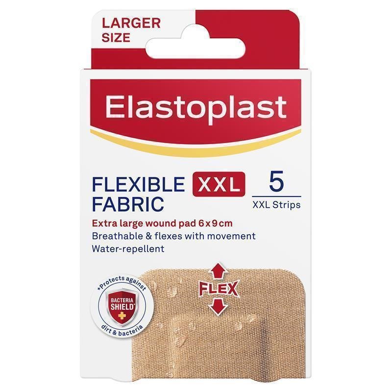 Elastoplast 弹性布质创可贴 XXL 5片装
