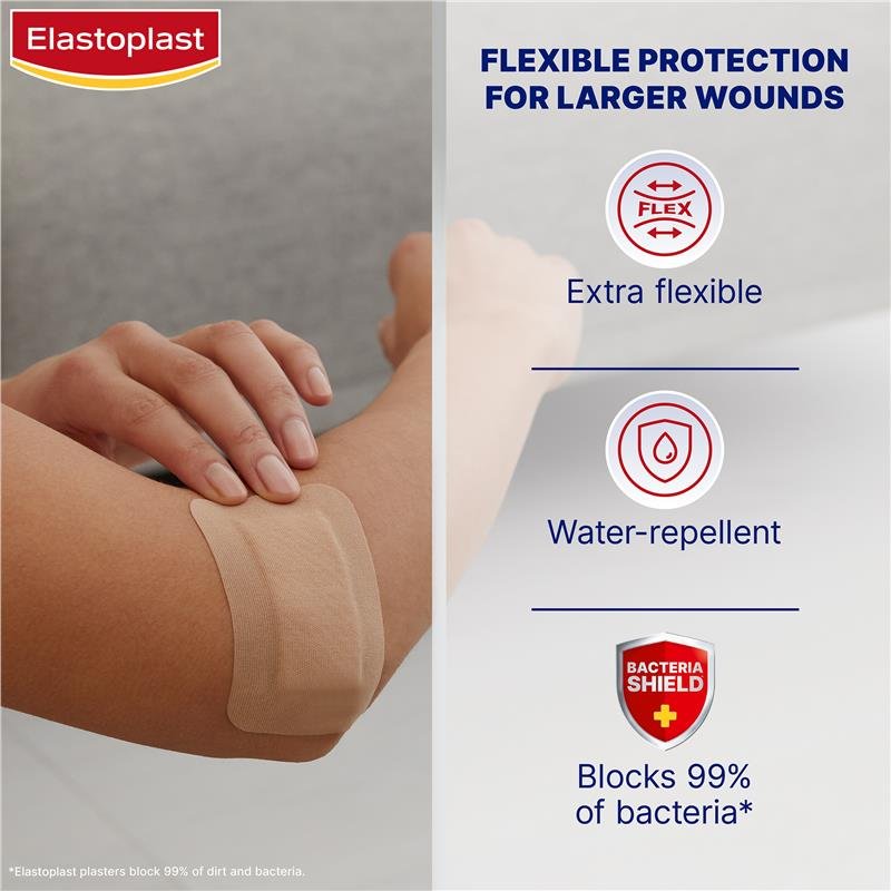 Elastoplast 弹性布质创可贴 XXL 5片装