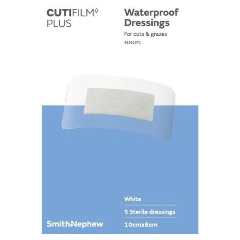 Cutifilm Plus 透明防水敷贴 10cm×8cm 5片