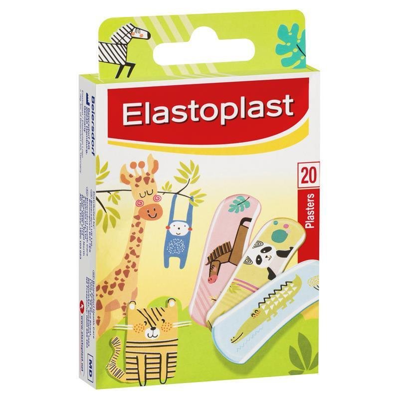 Elastoplast 儿童动物图案创可贴 20片