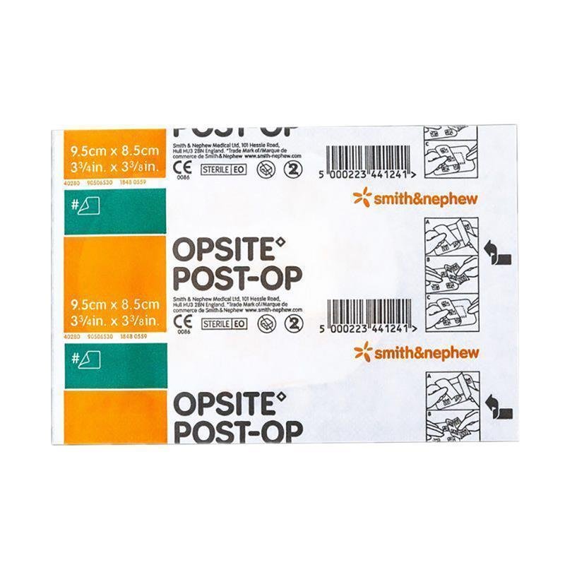 Opsite Post-Op 9.5cm x 8.5cm Single Dressing