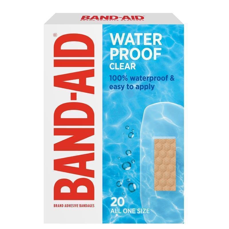 Band-Aid 邦迪 防水透明创可贴 常规 20片