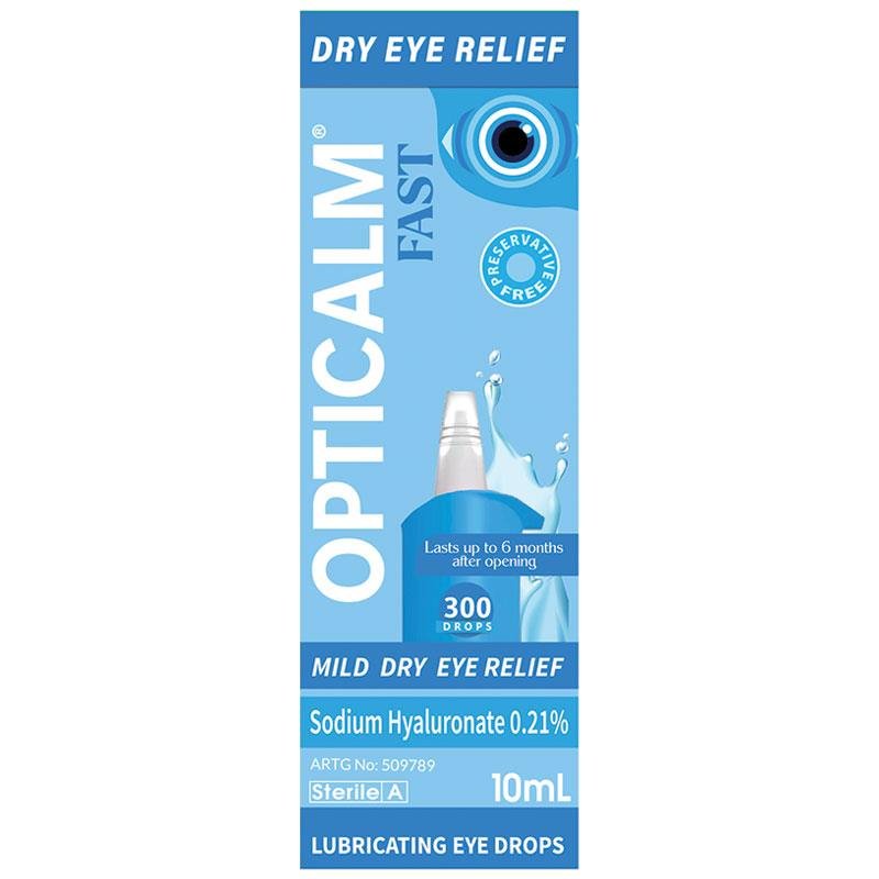 Opticalm Fast Eye Drops 10ml