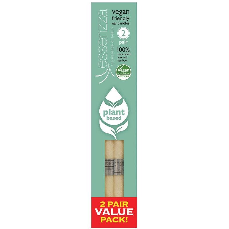 Essenzza Vegan Friendly Ear Candles 2 Pair