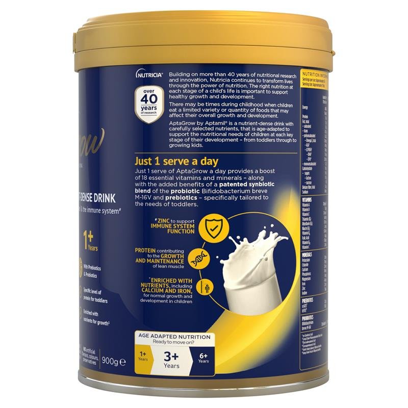 AptaGrow 1岁+ 儿童营养奶粉 900g