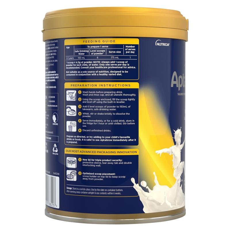 AptaGrow 1岁+ 儿童营养奶粉 900g