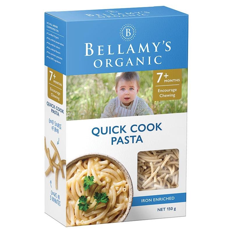 Bellamys Organic Quick Cook Pasta 150g