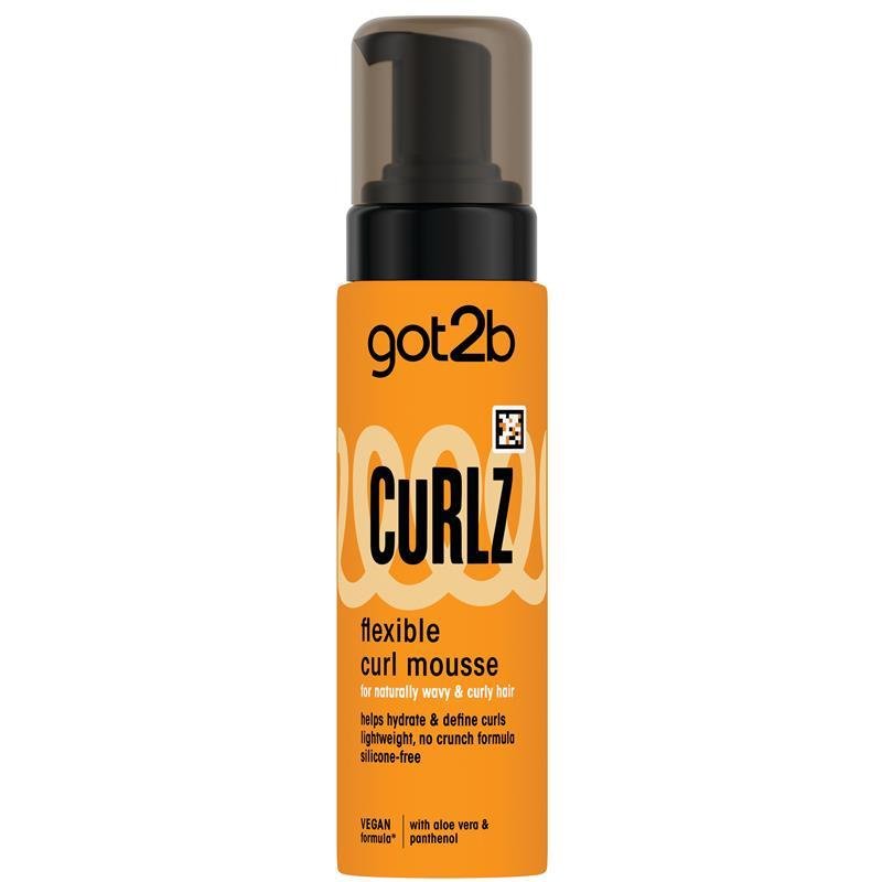 Got2b Curlz Flexible Curl Mousse 200ml