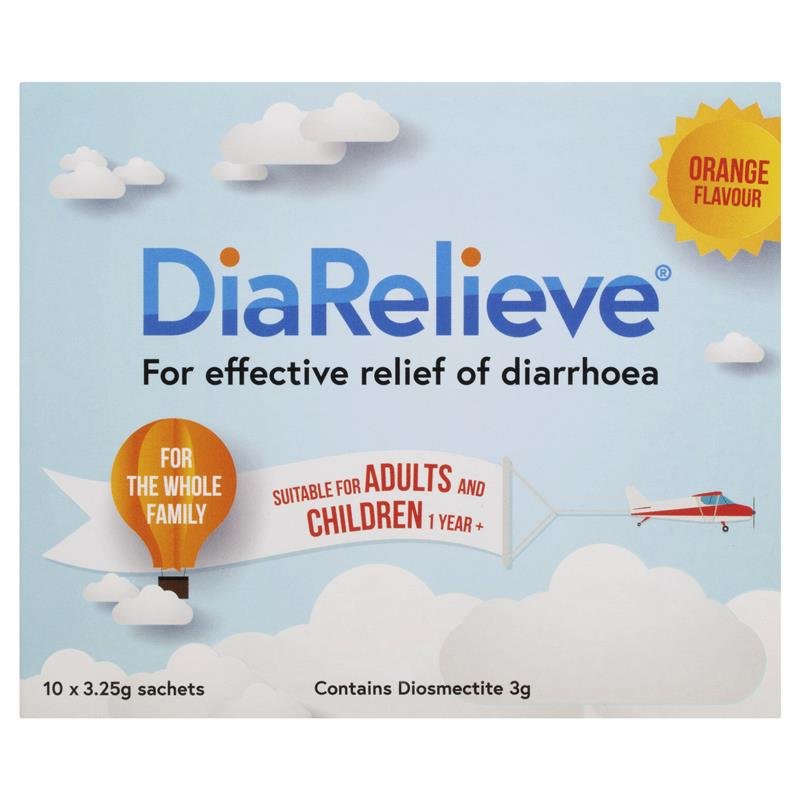 DiaRelieve 10 Sachets