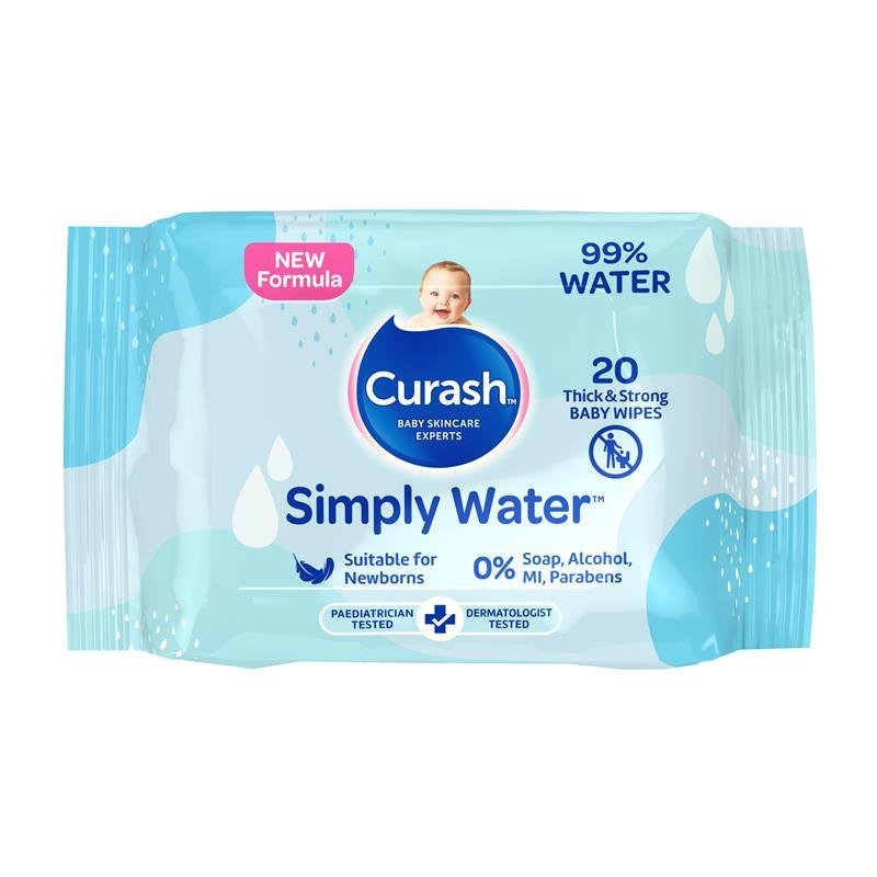 Curash 纯水婴儿湿巾 20片