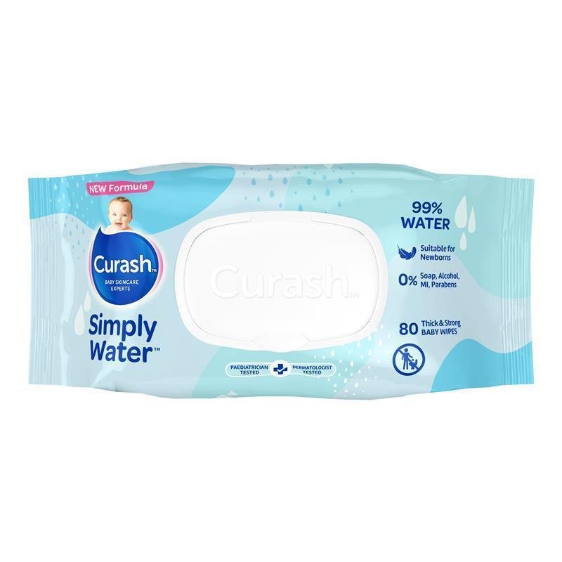 Curash 纯水婴儿湿巾 80片