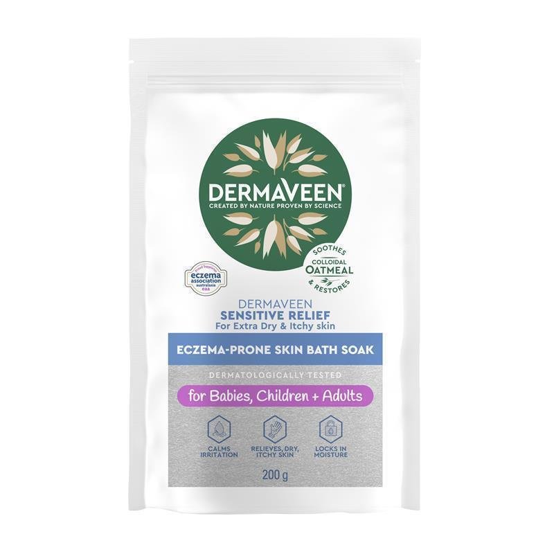 DermaVeen Calmexa 敏感舒缓泡浴粉 200g