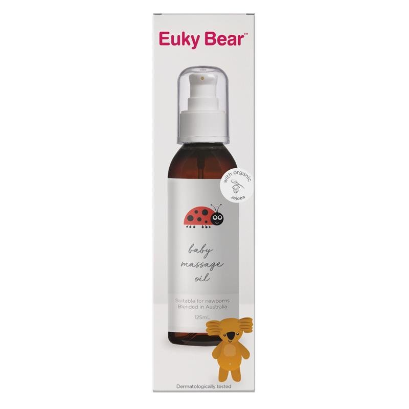 Euky Bear 婴儿按摩油 125ml