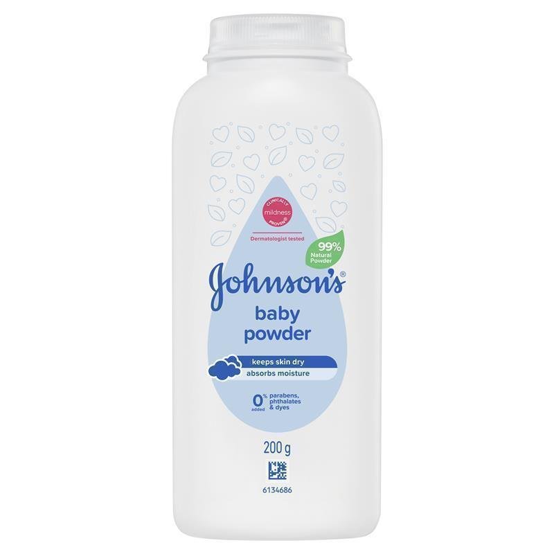 Johnson's强生 婴儿纯玉米淀粉爽身粉 200g
