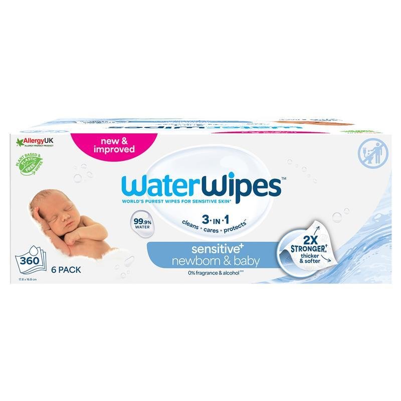 WaterWipes 婴儿新生儿敏感肌湿巾 360片