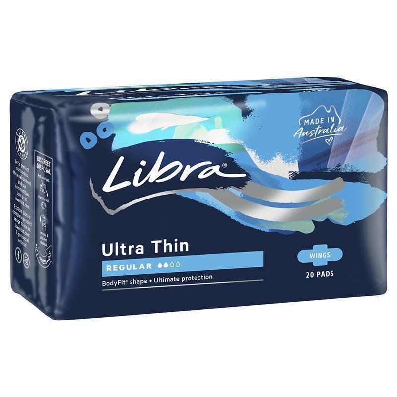 Libra 超薄护翼卫生巾 日用 20片