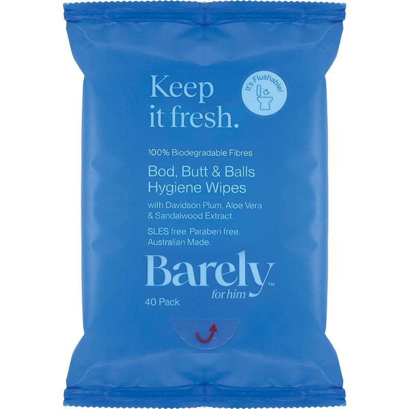 Barely Him 男士私处清洁湿巾 40片