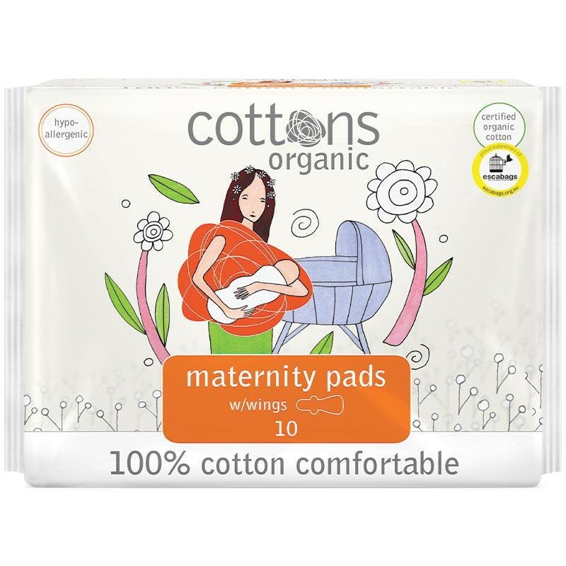 Cottons 产妇护翼卫生巾 10片