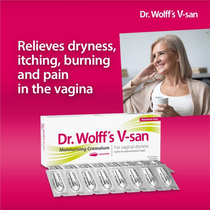 Dr Wolffs V-San Cremolum 保湿阴道栓