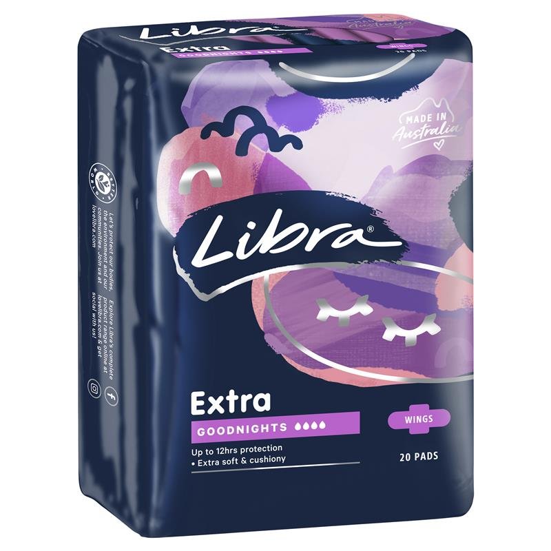 Libra Extra 夜用卫生巾 20片
